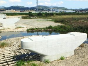 令和2-3年度　豊中観音寺拡幅本山橋下部工事写真